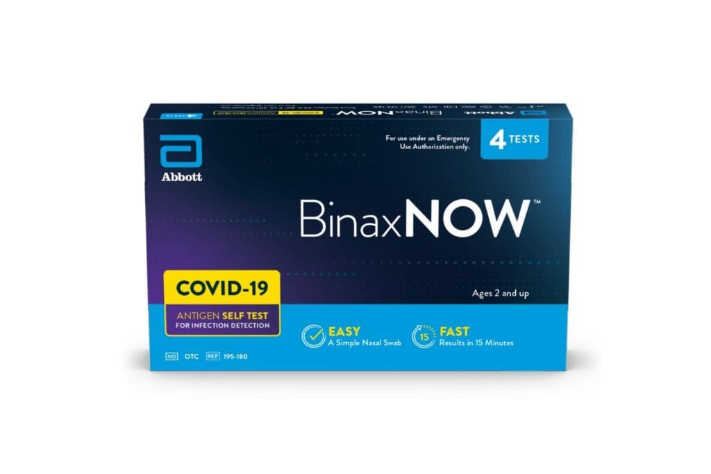 BinaxNow 4 Pack: Convenient COVID-19 Testing Kits for Home Use