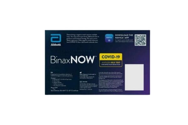 BinaxNow 4 Pack: Reliable COVID-19 Test Kits for Instant Results