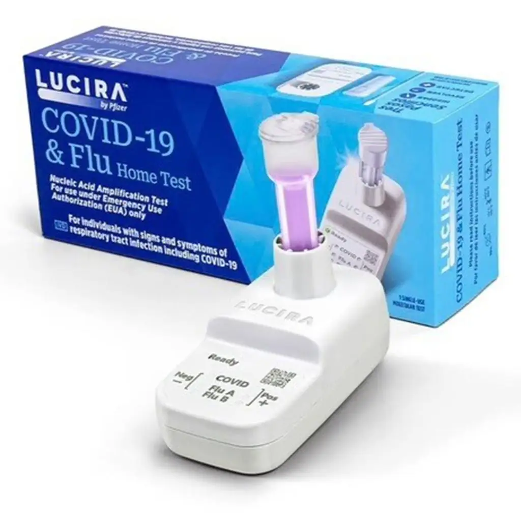 Lucira by Pfizer COVID-19 Testing Kit: Complete Home Test Package